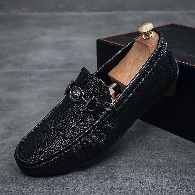 Осенняя обувь Doudou с одной педалью, мужская, корейская версия, универсальная, британская, повседневная, кожаная, мужская, модная обувь может быть 39 чёрный
Осенняя обувь Doudou с одной педалью, мужская, корейская версия, универсальная, британская, повседневная, кожаная, мужская, модная обувь может быть 39 чёрный