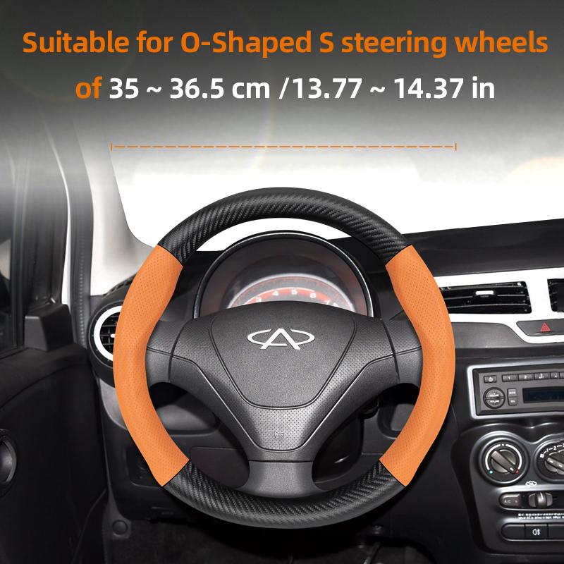 Suitable for Chery Breathable Leather Matte Carbon Fiber Texture Steering Wheel Cover Suitable for Tiggo 2 3 4 7 8 9 Pro Max Csh Arrizo 6 Cross C5 J6
Suitable for Chery Breathable Leather Matte Carbon Fiber Texture Steering Wheel Cover Suitable for Tiggo 2 3 4 7 8 9 Pro Max Csh Arrizo 6 Cross C5 J6