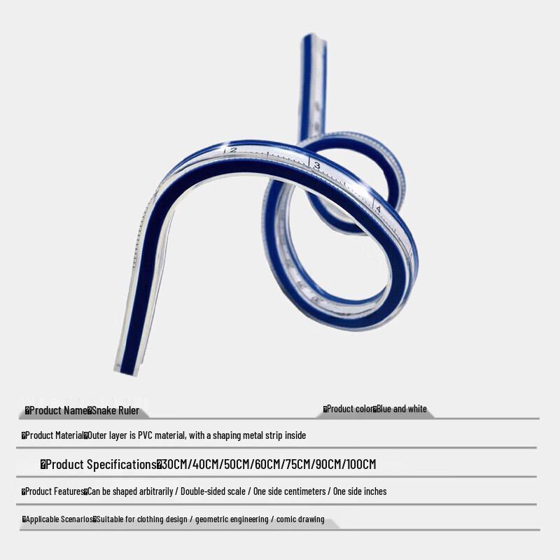 Flexible Curve Ruler
Flexible Curve Ruler