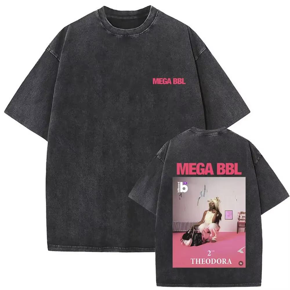 Washed Vintage Rapper Theodora Mega Bbl Graphic T Shirt Men Women Hip Hop Fashion Tshirt Casual Oversized Short Sleeves T Shirt 2XL
Washed Vintage Rapper Theodora Mega Bbl Graphic T Shirt Men Women Hip Hop Fashion Tshirt Casual Oversized Short Sleeves T Shirt 2XL