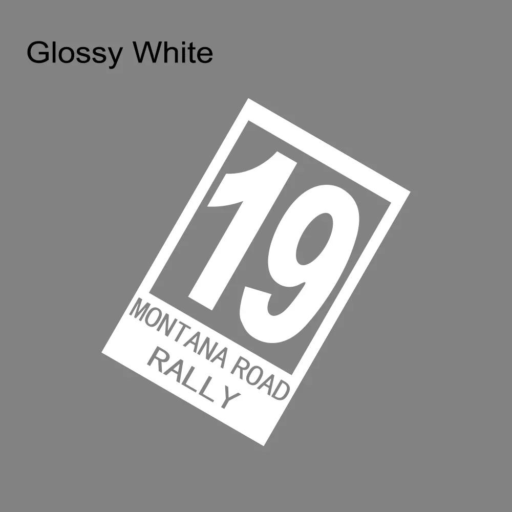 Number 19 Auto Body Vinyl Decals Montana Road Rally Styling Sticker For Cars SUV Pickup Universal DIY Tuning Decor Accessories
Number 19 Auto Body Vinyl Decals Montana Road Rally Styling Sticker For Cars SUV Pickup Universal DIY Tuning Decor Accessories