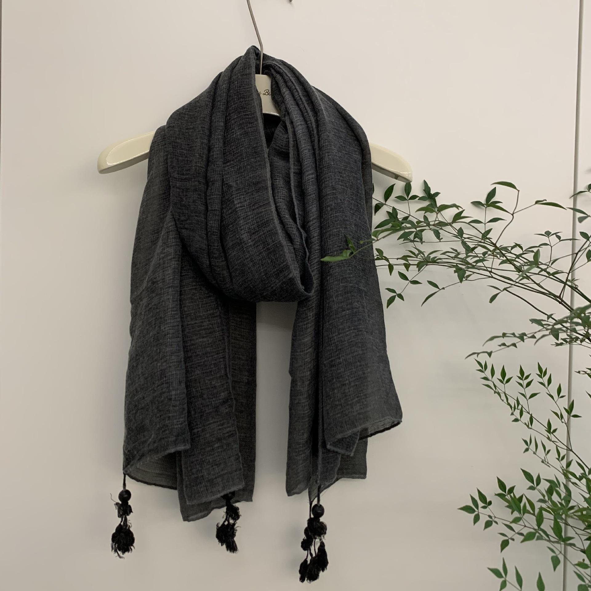 Korean Version Of Intellectual Style Linen Cotton And Linen Thin Scarf Fashionable Women S Travel Shawl Versatile Foreign Style Silk Scarf 85-185
Korean Version Of Intellectual Style Linen Cotton And Linen Thin Scarf Fashionable Women S Travel Shawl Versatile Foreign Style Silk Scarf 85-185