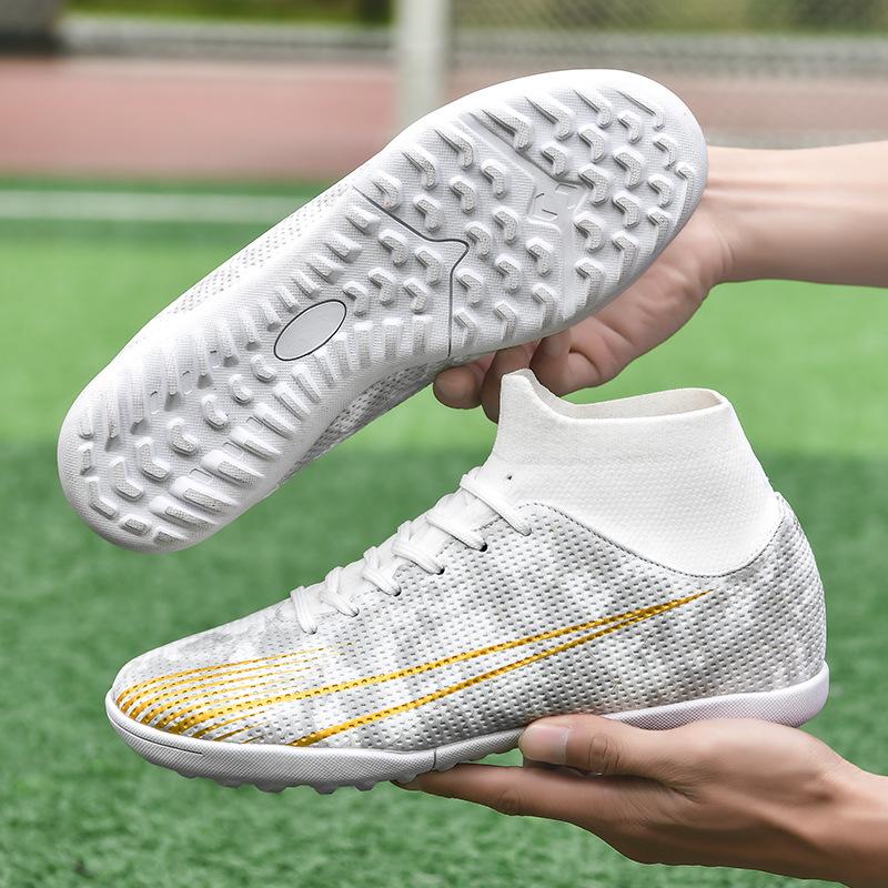 Large size football shoes high top youth and primary and secondary school students football training shoes AG long nails TF broken nails non-slip 47
Large size football shoes high top youth and primary and secondary school students football training shoes AG long nails TF broken nails non-slip 47