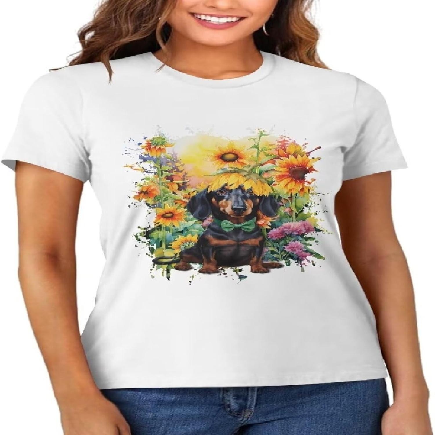 doginthehole Women T-Shirts Graphic Tees White Cotton Crew Neck Short Sleeve Summer Tops Size XS-4XL XXXXXL білий
doginthehole Women T-Shirts Graphic Tees White Cotton Crew Neck Short Sleeve Summer Tops Size XS-4XL XXXXXL білий