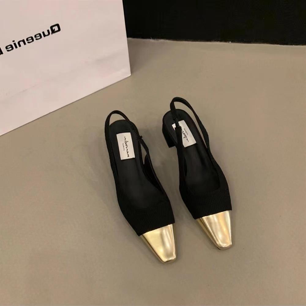 Baotou sandals women s 2025 new soft leather Korean fashion one-word with pointed head medium thick documentary shoes this summer 35
Baotou sandals women s 2025 new soft leather Korean fashion one-word with pointed head medium thick documentary shoes this summer 35