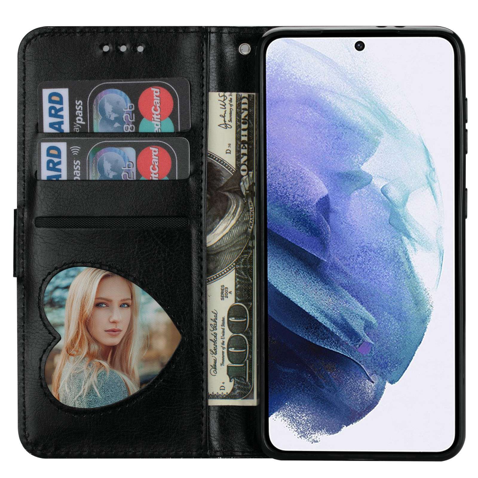 For Samsung Galaxy S24 Ultra Leather Case Zipper Pocket Glittery Phone Stand Cover Silver
For Samsung Galaxy S24 Ultra Leather Case Zipper Pocket Glittery Phone Stand Cover Silver