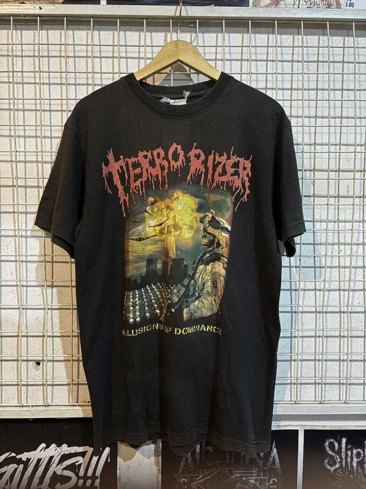 Hot Terrorizer Cotton Short Sleeve Black VTG Shirt S5XL For Men Women NZ1821 Unisex T-Shirt XXL
Hot Terrorizer Cotton Short Sleeve Black VTG Shirt S5XL For Men Women NZ1821 Unisex T-Shirt XXL