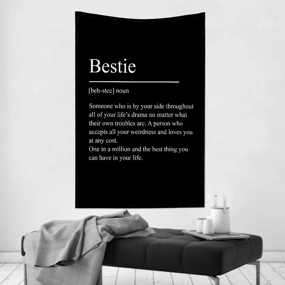 1pc Black Minimalist Inspirational Phrases Tapestry Room Decor Wall Cloth Party Hanging Background Room Decor Baby Room 74x94cm(29x37in)
1pc Black Minimalist Inspirational Phrases Tapestry Room Decor Wall Cloth Party Hanging Background Room Decor Baby Room 74x94cm(29x37in)