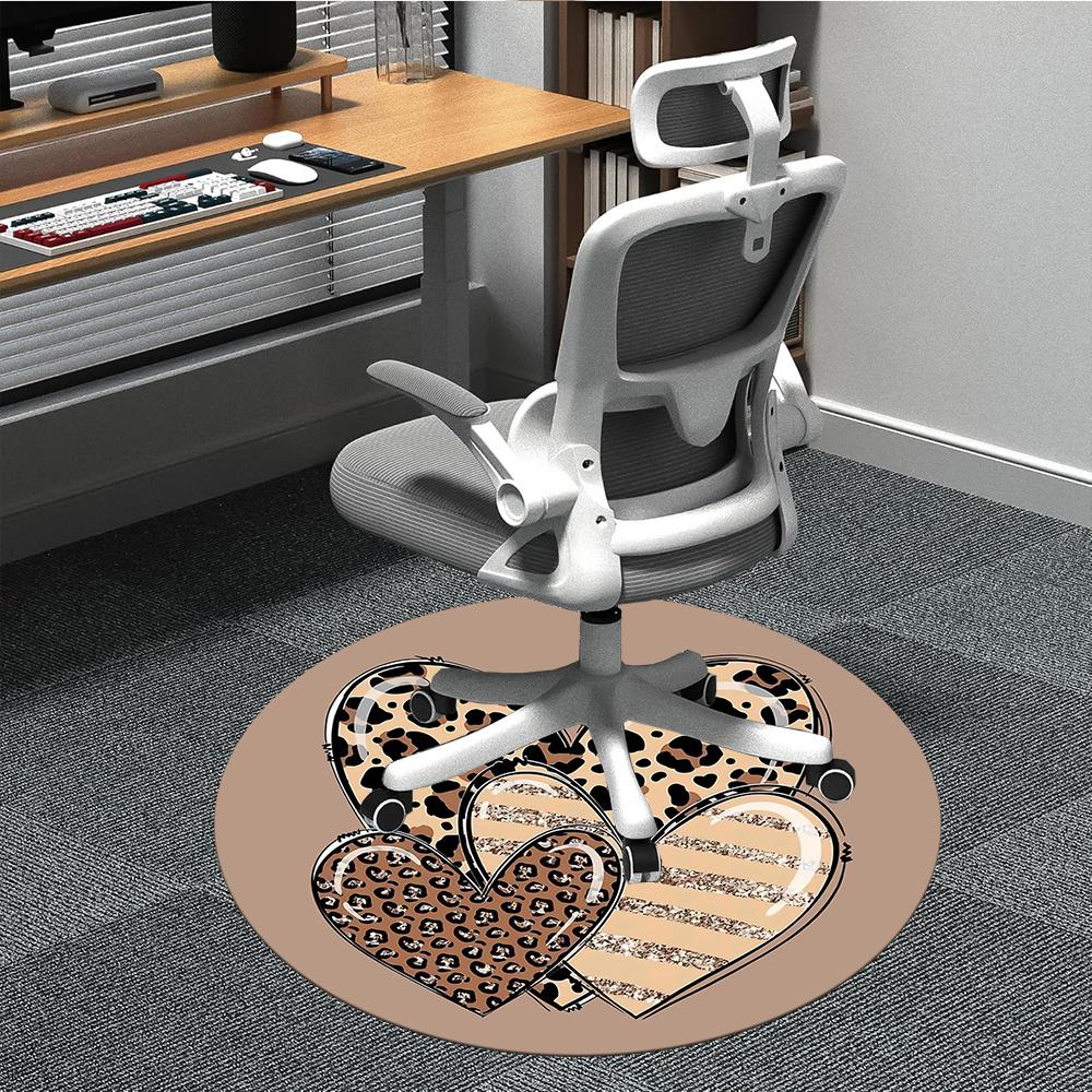 1pc Leopard Print Hearts Office Round Area Rug, Indoor Mat Suitable ForOffice, Under Office Chairs Bedroom Living Room Home Decor, Room Decot153 80cm by 80cm
1pc Leopard Print Hearts Office Round Area Rug, Indoor Mat Suitable ForOffice, Under Office Chairs Bedroom Living Room Home Decor, Room Decot153 80cm by 80cm
