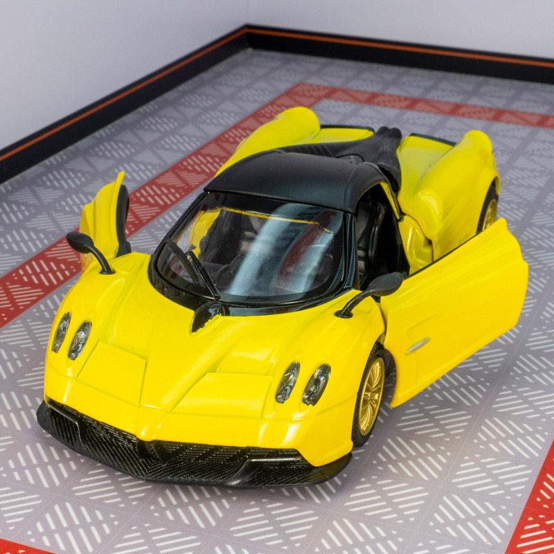 Модель спортивного автомобиля Pagani Huayra из сплава со звуковыми и световыми эффектами
Модель спортивного автомобиля Pagani Huayra из сплава со звуковыми и световыми эффектами