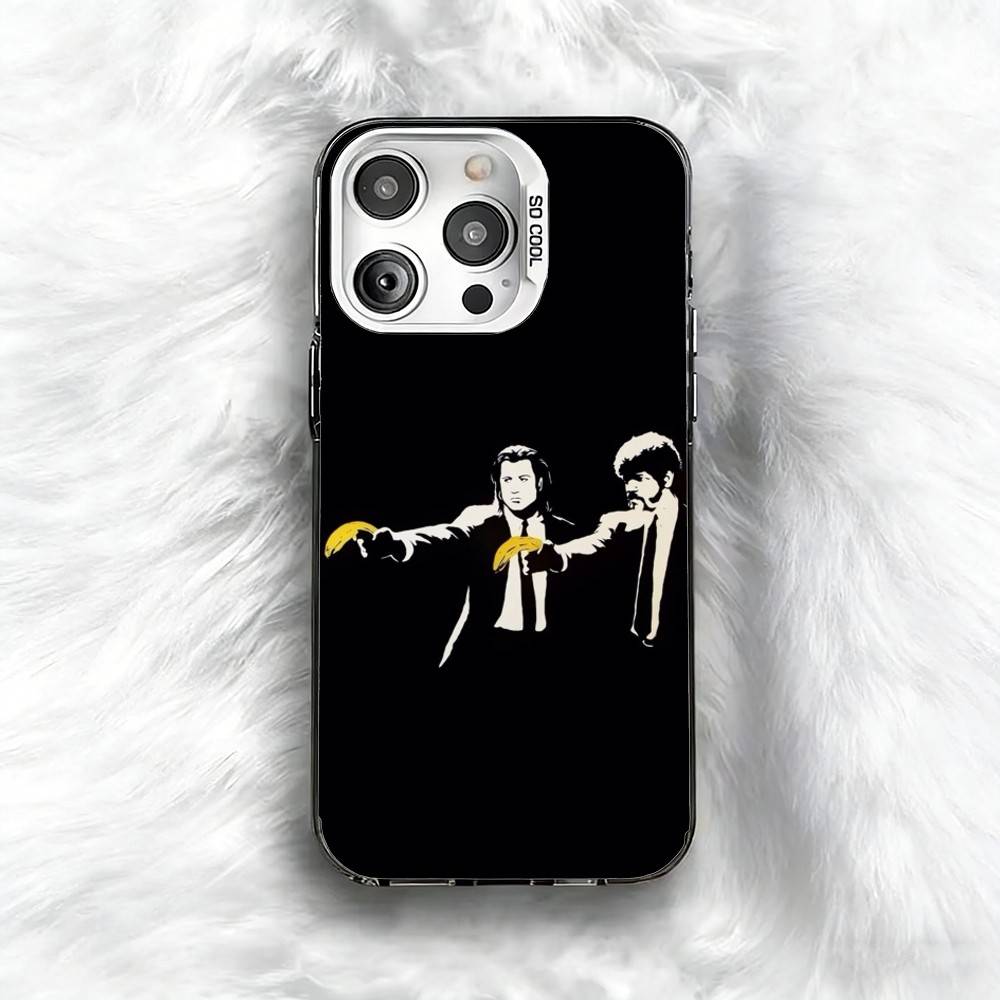 Classic Movie P-Pulp F-Fiction Phone Case For iPhone 16 17 15 14 12 13 Pro Max Black Color Shockproof Cover iPhone13PROMAX
Classic Movie P-Pulp F-Fiction Phone Case For iPhone 16 17 15 14 12 13 Pro Max Black Color Shockproof Cover iPhone13PROMAX