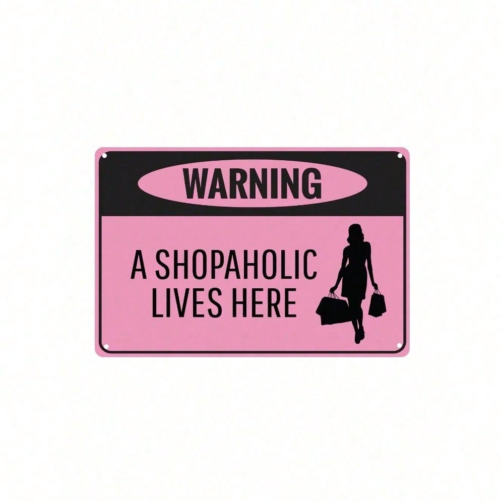 Funny Metal Tin Sign Warning Shopaholic Lives Here Home Bar Wall Decor Bathroom Cafe Garage Farmhouse Novelty Gift 30x20cm TYA313402-20X30CM-0 різнокольоровий
Funny Metal Tin Sign Warning Shopaholic Lives Here Home Bar Wall Decor Bathroom Cafe Garage Farmhouse Novelty Gift 30x20cm TYA313402-20X30CM-0 різнокольоровий