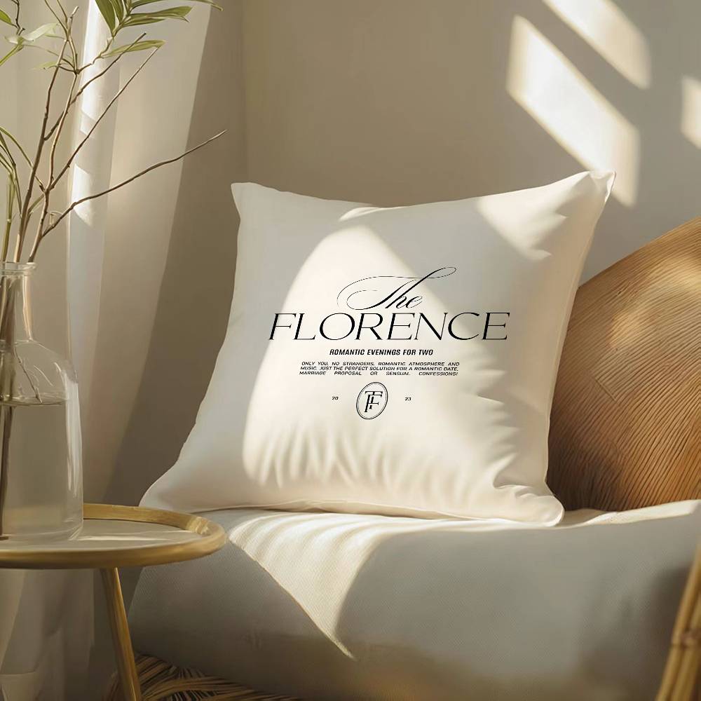 Text image Pattern Floriana Pillow Case Silky elegant Comfort Sofa Bed Invisible zipper Beach pillowcase 12x12Inch
Text image Pattern Floriana Pillow Case Silky elegant Comfort Sofa Bed Invisible zipper Beach pillowcase 12x12Inch