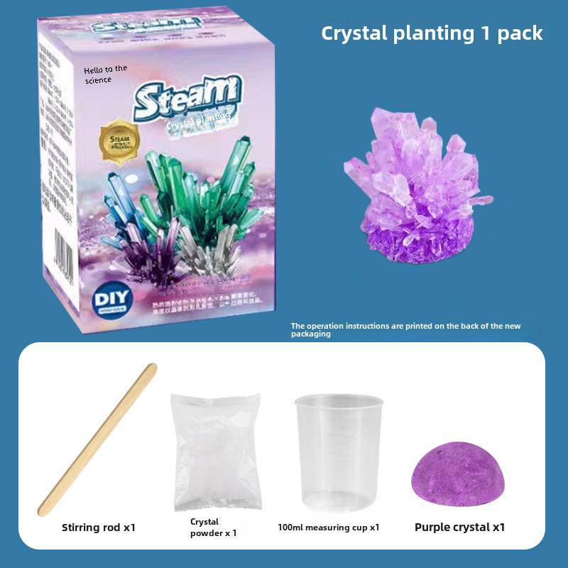 Набор для самостоятельного выращивания кристаллов для увлекательного общения родителей и детей и химических экспериментов
Набор для самостоятельного выращивания кристаллов для увлекательного общения родителей и детей и химических экспериментов