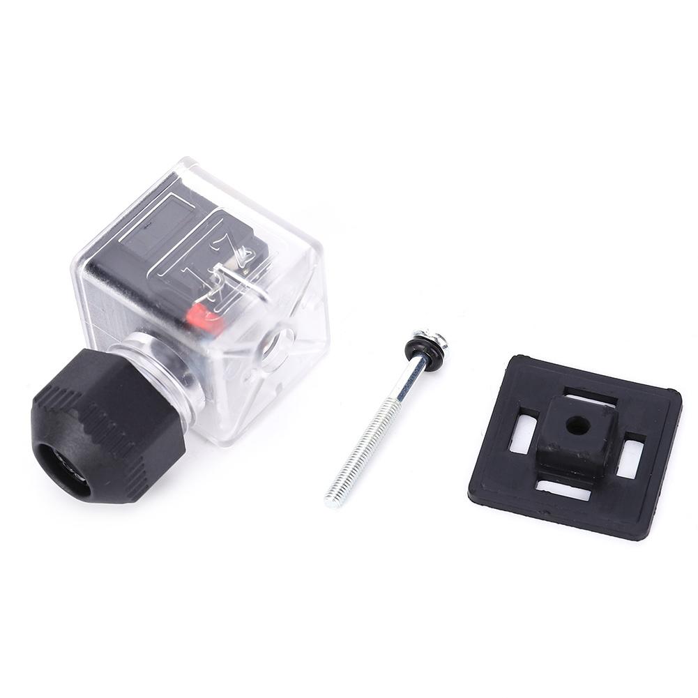 5PCs Plug Waterproof Dustproof Transparent with Light Non Cable DC for Solenoid Valve Type 2
5PCs Plug Waterproof Dustproof Transparent with Light Non Cable DC for Solenoid Valve Type 2