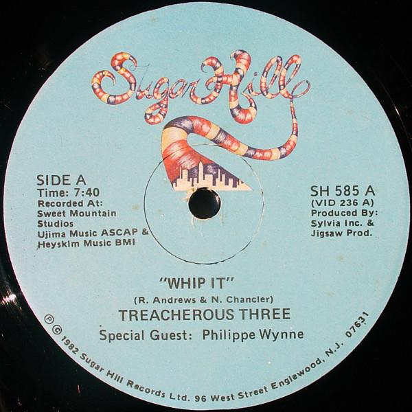 12inch Record TREACHEROUS THREE - Whip It SH585 Sugar Hill Reco 1982 US Rap & Hip-Hop/R&B Used
12inch Record TREACHEROUS THREE - Whip It SH585 Sugar Hill Reco 1982 US Rap & Hip-Hop/R&B Used