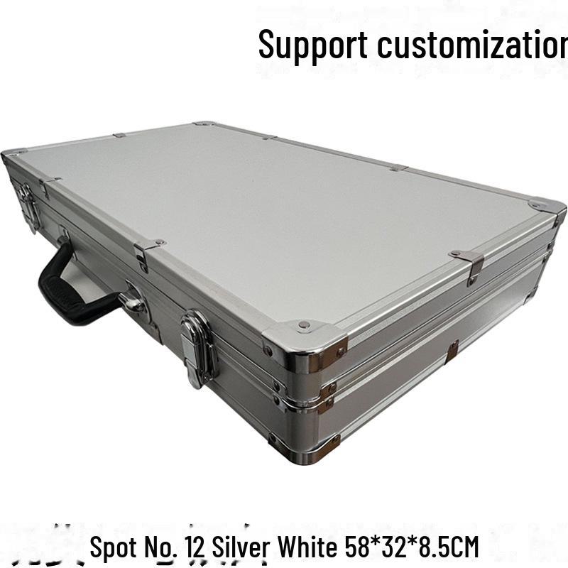 Портативный ящик для документов и оборудования из алюминиевого сплава No. 12 empty box серебряный
Портативный ящик для документов и оборудования из алюминиевого сплава No. 12 empty box серебряный