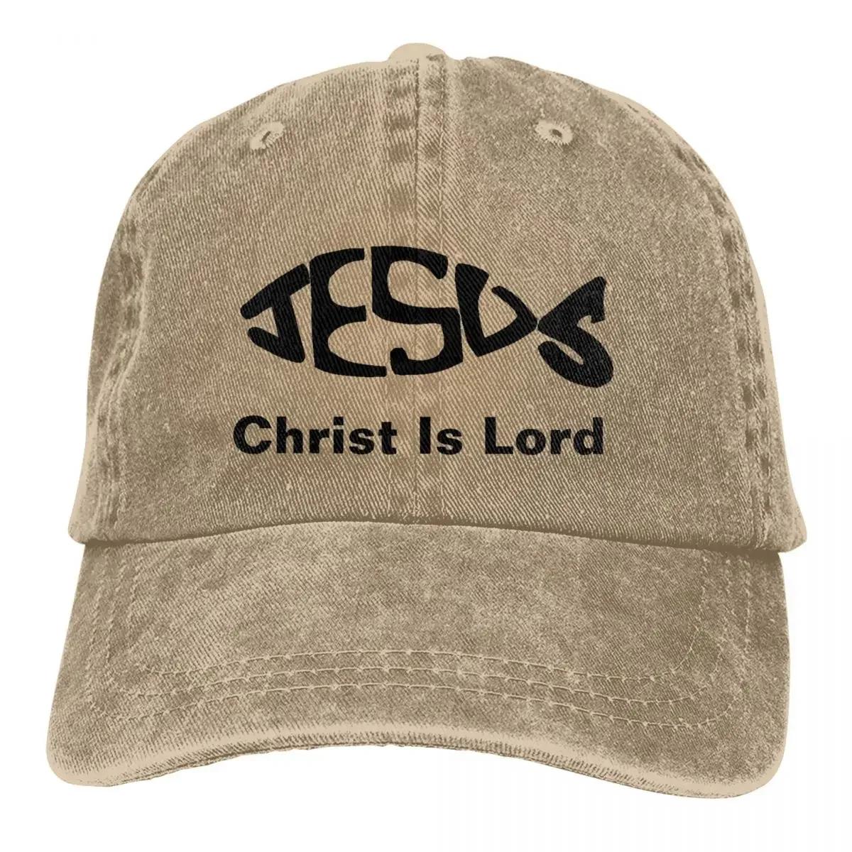 Baseball Cap Jesus Fish Christ Is Lord Outfit Men Women Casual Distressed Denim Fishing Lover Headwear Gift Adjustable темно-сірий
Baseball Cap Jesus Fish Christ Is Lord Outfit Men Women Casual Distressed Denim Fishing Lover Headwear Gift Adjustable темно-сірий