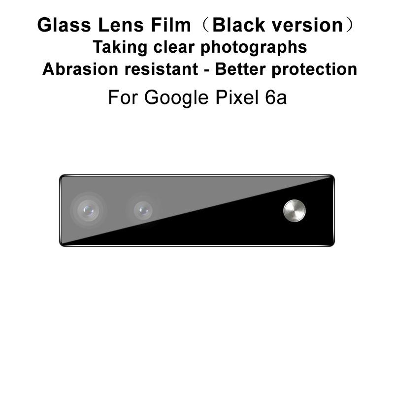 IMAK For Google Pixel 6a Camera Lens Protector Tempered Glass Wear-resistant Anti-scratch Bubble-free Film (Black Version) Type A
IMAK For Google Pixel 6a Camera Lens Protector Tempered Glass Wear-resistant Anti-scratch Bubble-free Film (Black Version) Type A