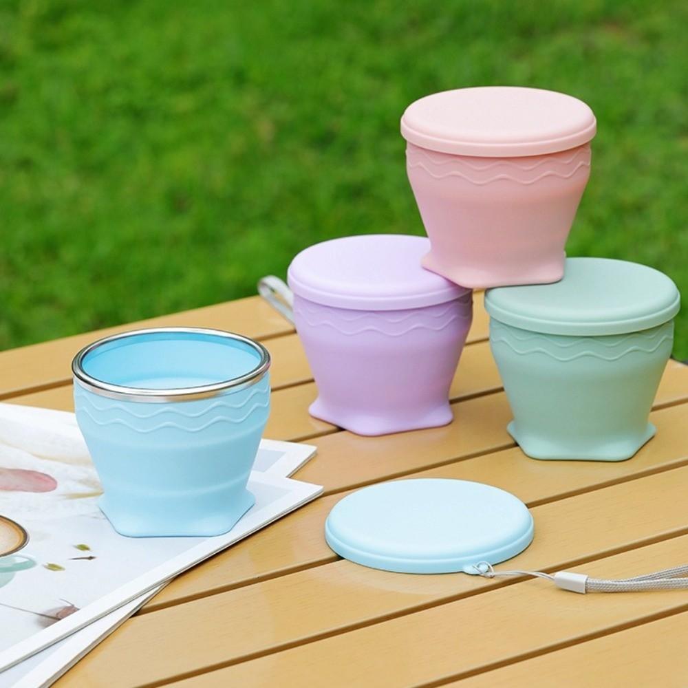 Silicone Collapsible Retractable Cup With Lid Drinking Mug New Portable Drinking Cup Camping рожевий
Silicone Collapsible Retractable Cup With Lid Drinking Mug New Portable Drinking Cup Camping рожевий
