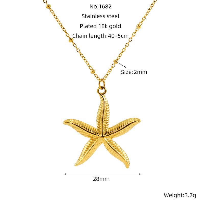 2025 осенние каникулы ретро простые серьги океан темпераментные серьги-подвески из нержавеющей стали с морскими звездами 18K
2025 осенние каникулы ретро простые серьги океан темпераментные серьги-подвески из нержавеющей стали с морскими звездами 18K