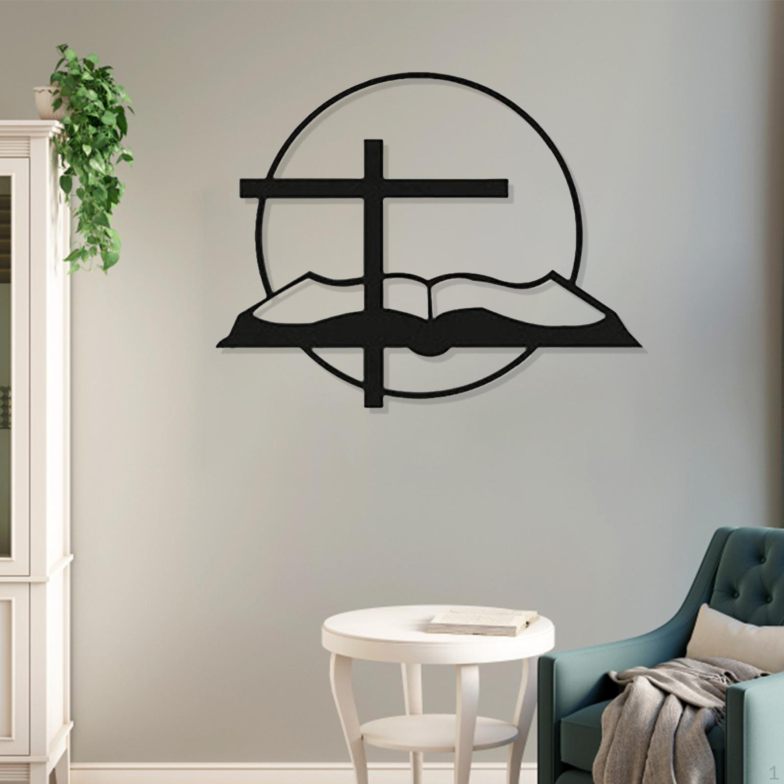 Modern Metal Wall Decor Black Art Sculpture Plaque Hanging for Garden Farmhouse
Modern Metal Wall Decor Black Art Sculpture Plaque Hanging for Garden Farmhouse