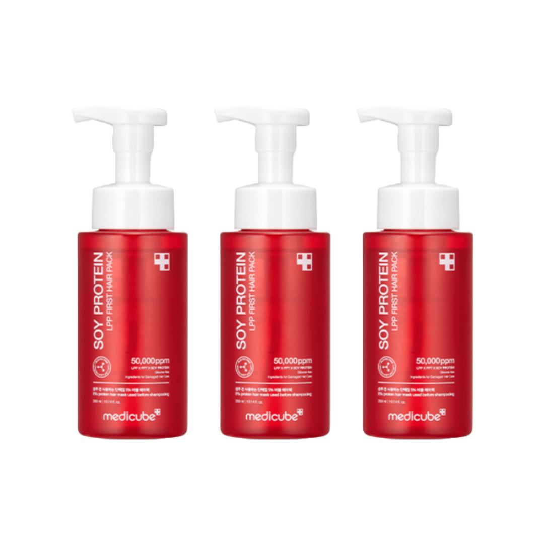 Medicube Перша маска для волосся з соєвим білком LPP 300 мл (3 варіанти) #300 ml x 3pcs
Medicube Перша маска для волосся з соєвим білком LPP 300 мл (3 варіанти) #300 ml x 3pcs