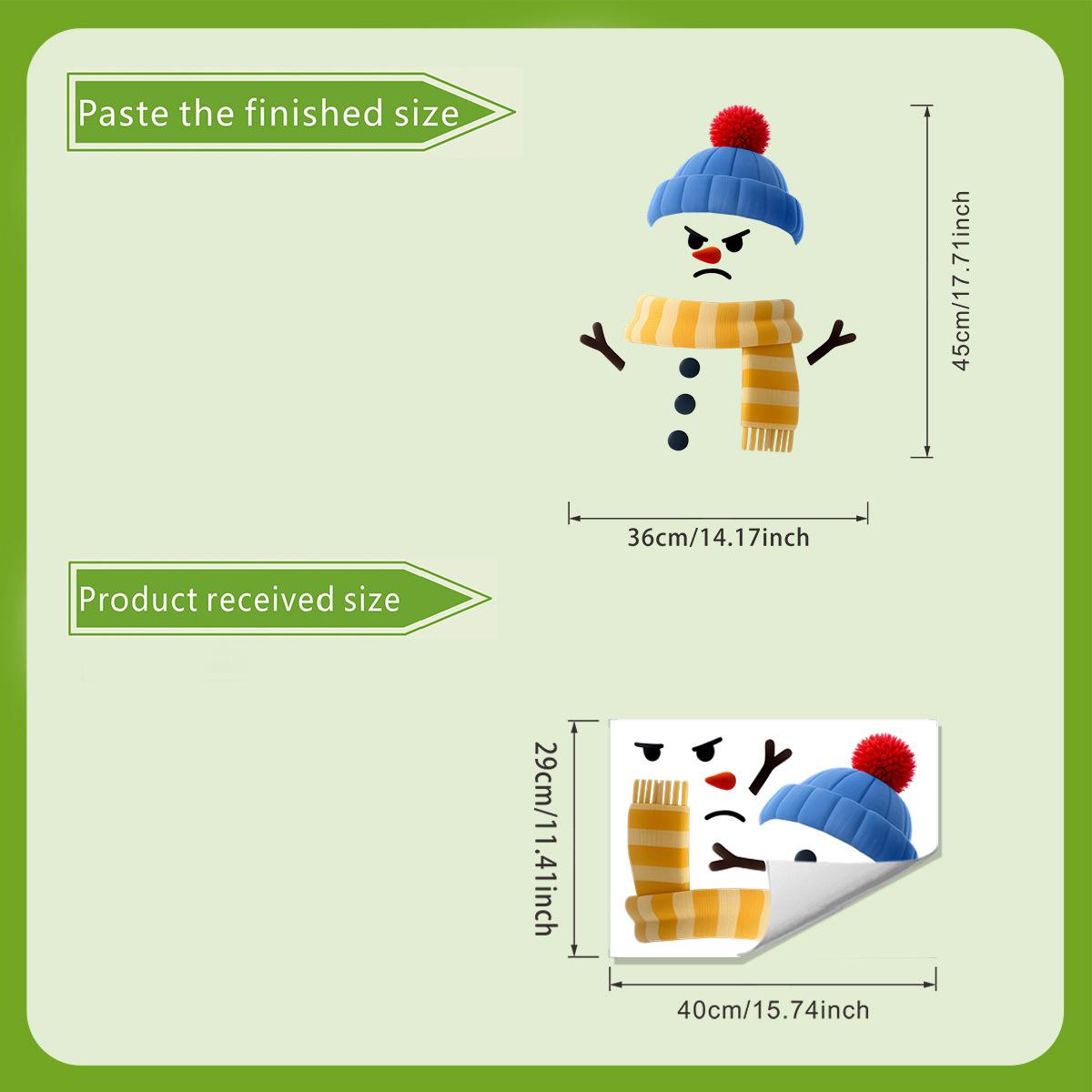 Мультяшные Рождественские Наклейки на Стену для Туалета Снеговик в Синей Шапке, Декоративные Наклейки на Стену для Ванной Комнаты 30*40cm
Мультяшные Рождественские Наклейки на Стену для Туалета Снеговик в Синей Шапке, Декоративные Наклейки на Стену для Ванной Комнаты 30*40cm