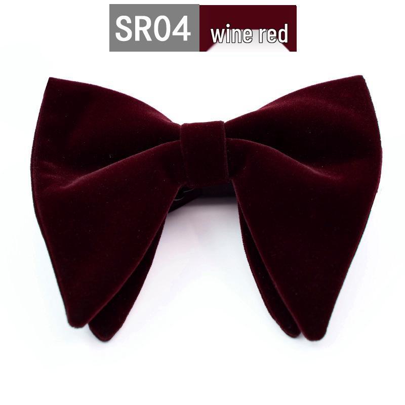 Мужской винно-красный бархатный двухслойный галстук-бабочка с цветочным узором - модный стиль Horn
Мужской винно-красный бархатный двухслойный галстук-бабочка с цветочным узором - модный стиль Horn