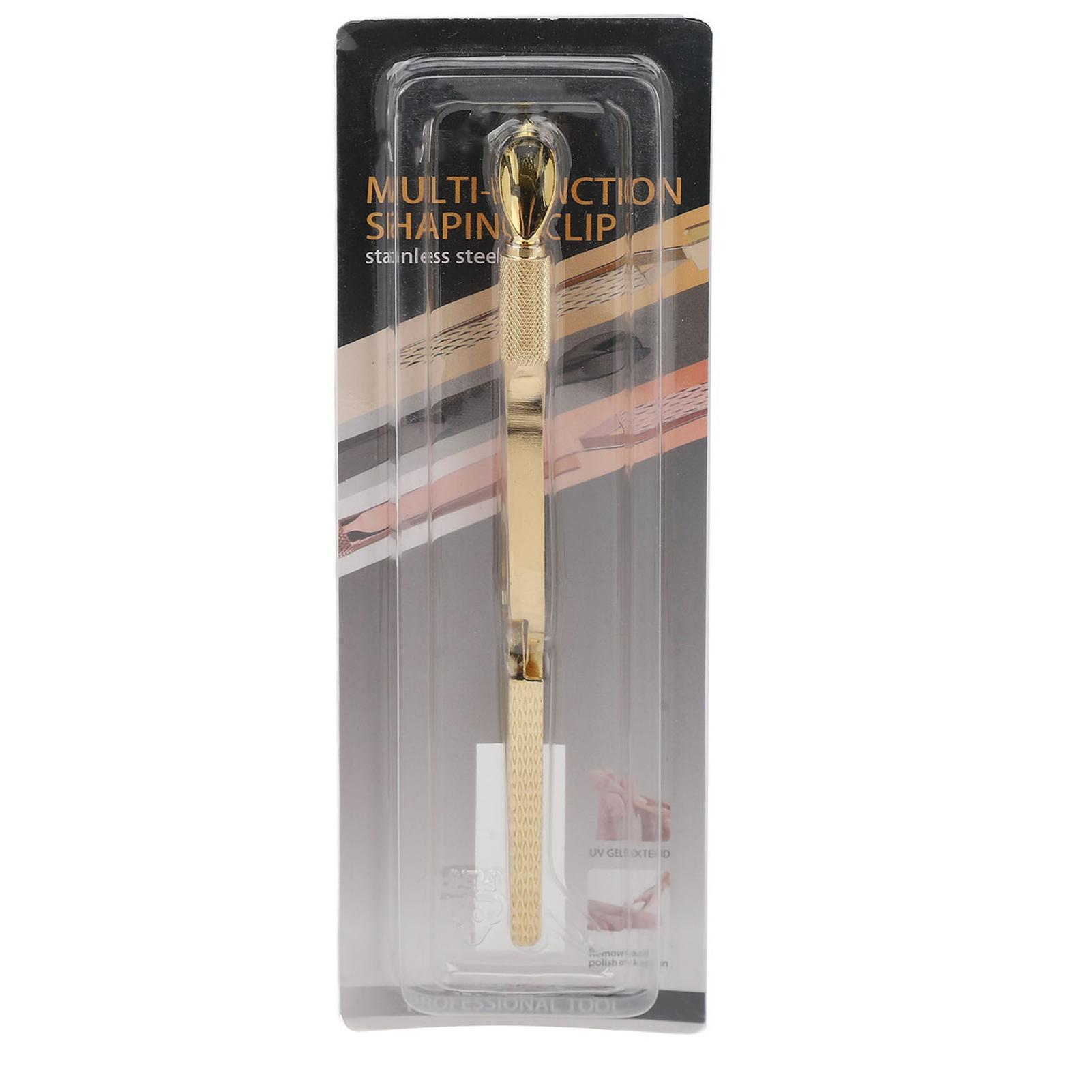 Nail Cuticle Pusher Multipurpose Stainless Steel Double End Nail Shaping Tweezers for Manicure Gold разноцветный
Nail Cuticle Pusher Multipurpose Stainless Steel Double End Nail Shaping Tweezers for Manicure Gold разноцветный