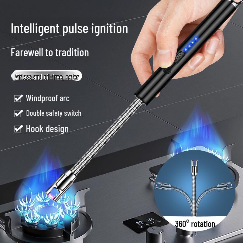 JL810 Electronic Ignition Stick: Extended Gas Stove Igniter & Pulse Charging Lighter
JL810 Electronic Ignition Stick: Extended Gas Stove Igniter & Pulse Charging Lighter