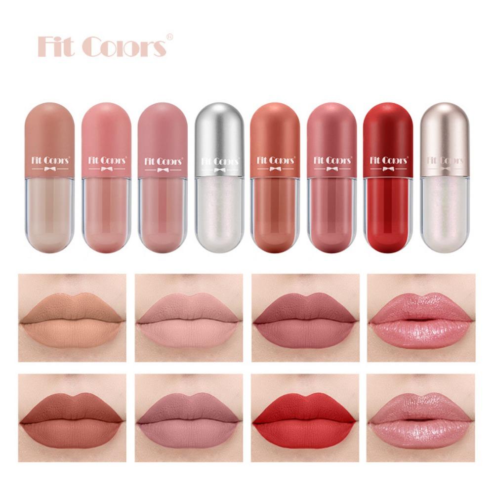 Fit Colors 8-цветная книга Подарочная коробка цвета губ, туманный бархат без чашки для погружения Набор жидких помад
Fit Colors 8-цветная книга Подарочная коробка цвета губ, туманный бархат без чашки для погружения Набор жидких помад