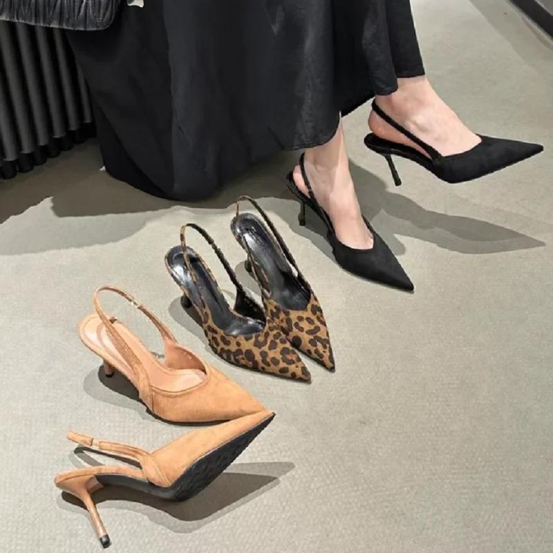 2025 Summer Ladies Shoes Slip-on Women s High Heels Sexy Leopard Print Office Career New Dress Party Pumps Pointed Toe Sandals 35
2025 Summer Ladies Shoes Slip-on Women s High Heels Sexy Leopard Print Office Career New Dress Party Pumps Pointed Toe Sandals 35