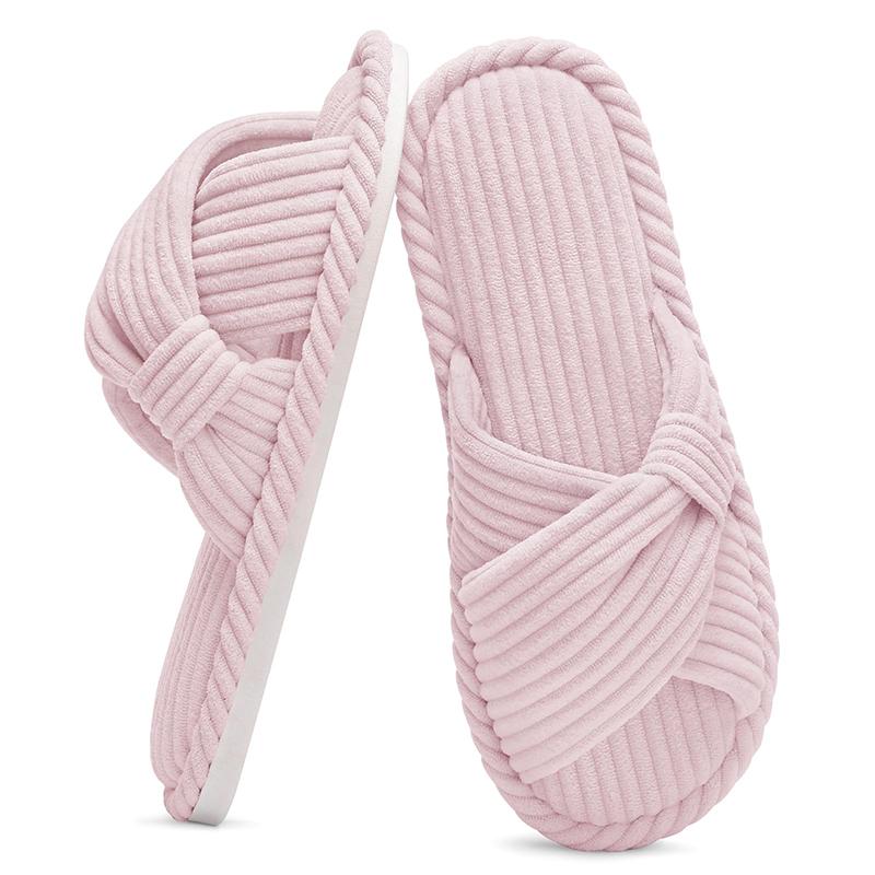 Fashion Kidmi Women House Slippers Corduroy Cross Bow Outdoor Slippers Fashion Open Toe Slip On Bedroom Shoes with Memory Foam for Women 280
Fashion Kidmi Women House Slippers Corduroy Cross Bow Outdoor Slippers Fashion Open Toe Slip On Bedroom Shoes with Memory Foam for Women 280