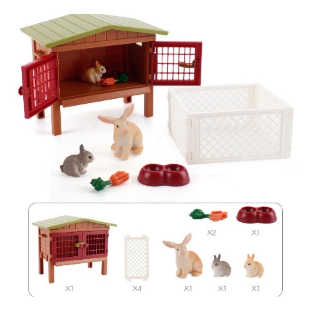 11Pcs Easter Bunny Farm Playset, Farm Animal Figures with Carrot & Rabbit, Educational Learning Toys Kids, Birthday Easter Gift
11Pcs Easter Bunny Farm Playset, Farm Animal Figures with Carrot & Rabbit, Educational Learning Toys Kids, Birthday Easter Gift
