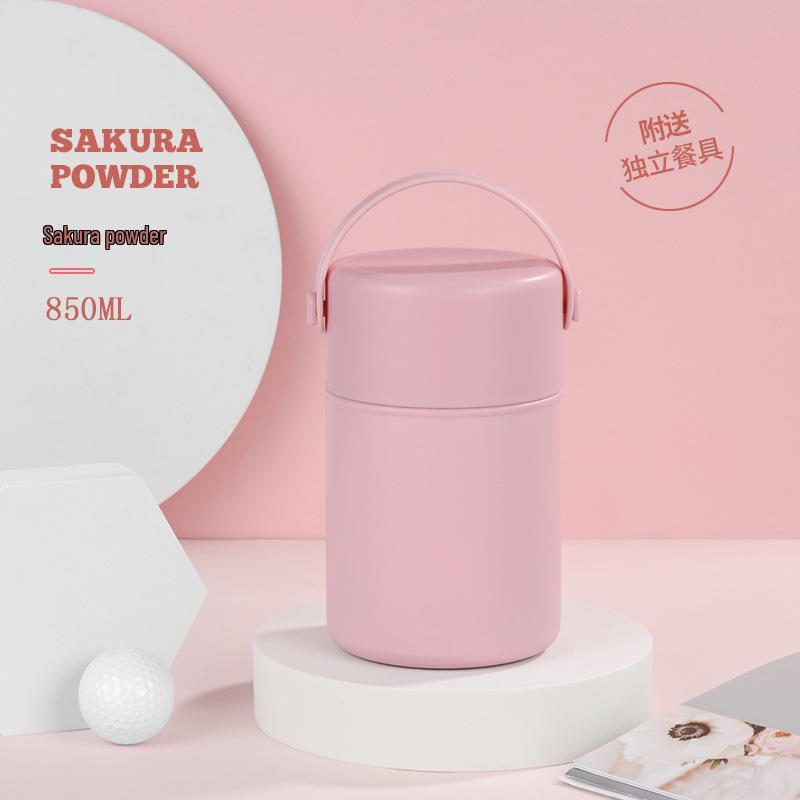 304 Stainless Steel Double-Layer Vacuum Insulated Thermal Flask and Lunch Box, 1050ML 1050ML
304 Stainless Steel Double-Layer Vacuum Insulated Thermal Flask and Lunch Box, 1050ML 1050ML
