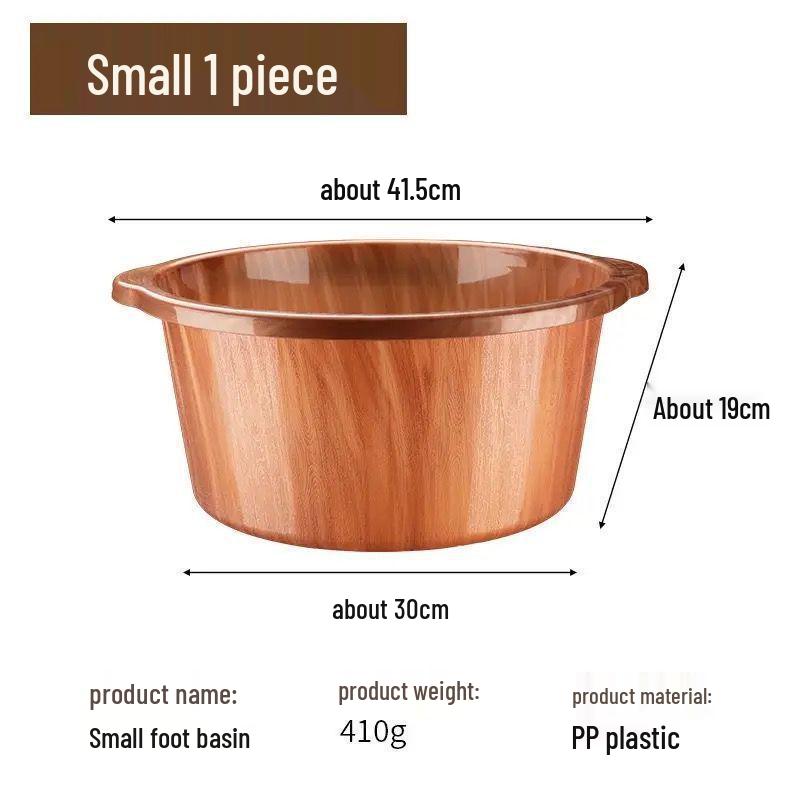 Imitation Wooden Foot Bath Bucket with Lid for Home Use - Perfect for Soaking and Foot Care
Imitation Wooden Foot Bath Bucket with Lid for Home Use - Perfect for Soaking and Foot Care