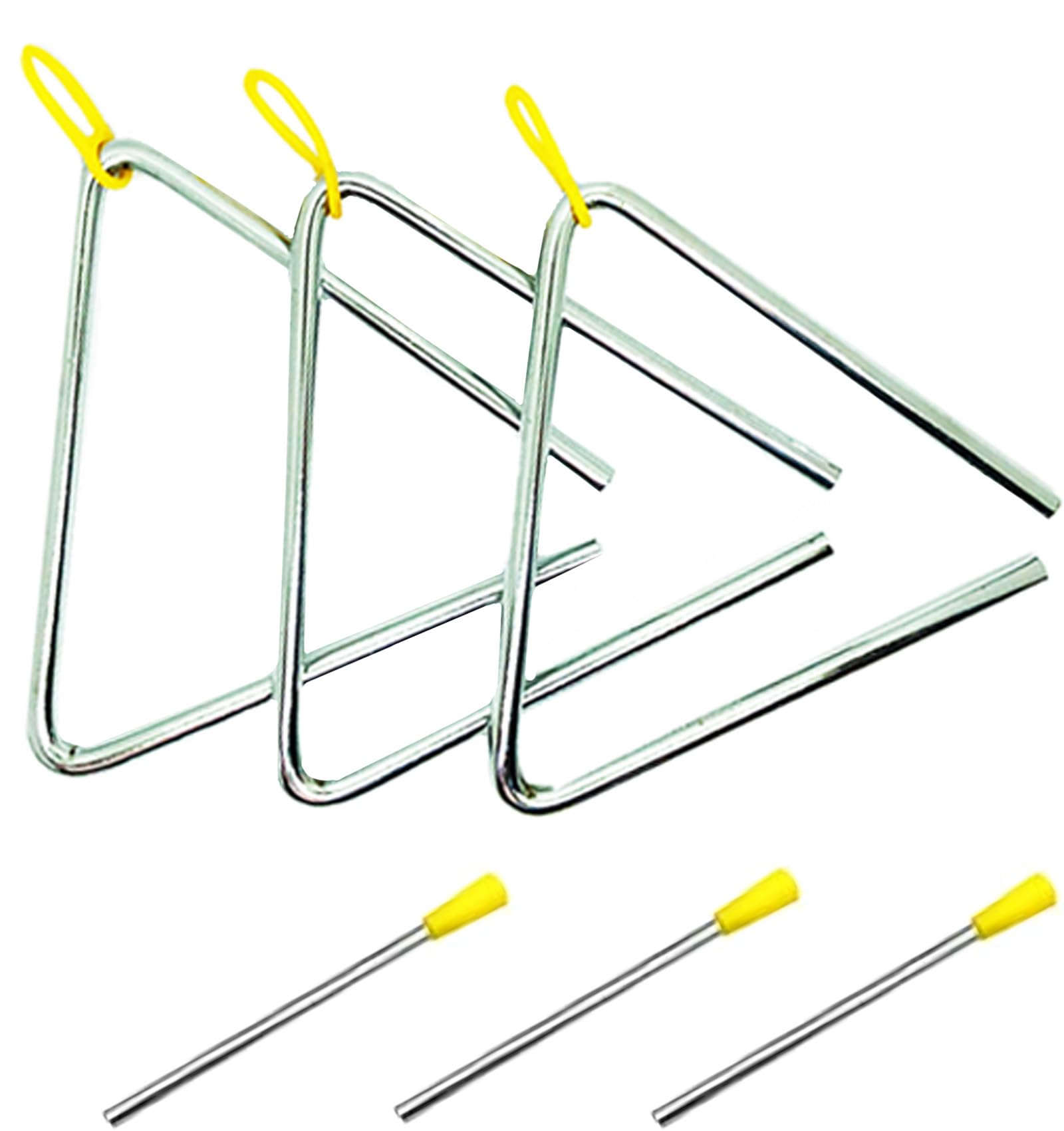 A sTool Треугольники Набор из 3 ударных инструментов, инструменты для ритмики, для концертов и развивающие игрушки, 4-дюймовый, 5-дюймовый, 6-дюймовый и 7-дюймовый
A sTool Треугольники Набор из 3 ударных инструментов, инструменты для ритмики, для концертов и развивающие игрушки, 4-дюймовый, 5-дюймовый, 6-дюймовый и 7-дюймовый