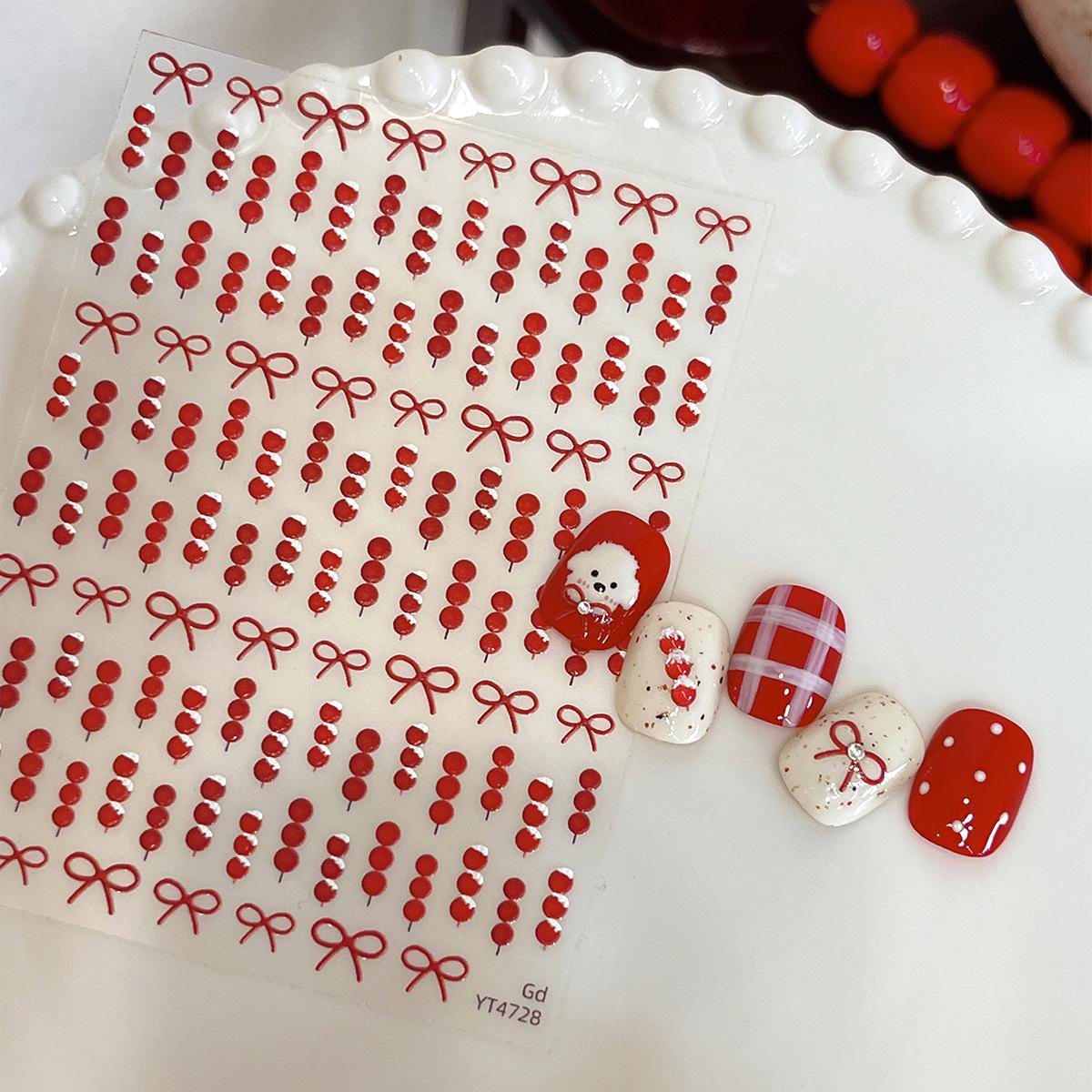 YITU Butterfly & Fruit Jelly Nail Stickers - Ant Diagram Embossed Hawthorn Design with Adhesive Backing (YT4728)
YITU Butterfly & Fruit Jelly Nail Stickers - Ant Diagram Embossed Hawthorn Design with Adhesive Backing (YT4728)