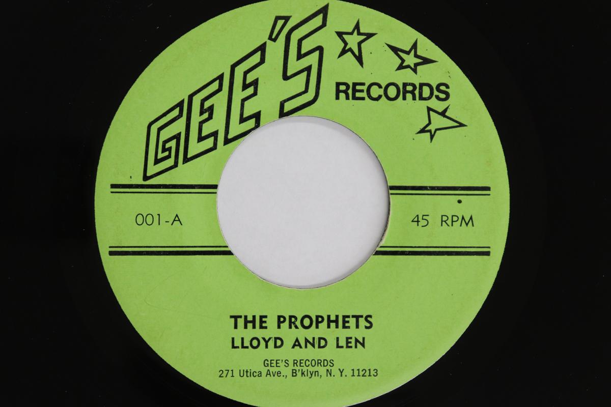 7inch Record LLOYD LEN The Prophets Happy Home 001 GEES RECORDS 1972 US Reggae Ska Dub Used
7inch Record LLOYD LEN The Prophets Happy Home 001 GEES RECORDS 1972 US Reggae Ska Dub Used