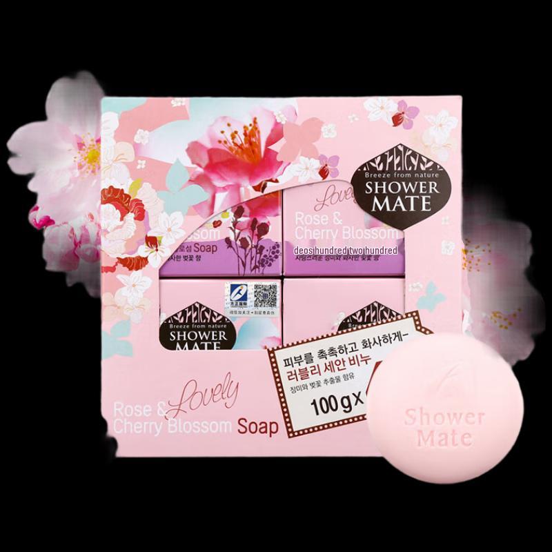 Aekyung Perfumed Rose & Cherry Blossom Bath & Facial Soap Set
Aekyung Perfumed Rose & Cherry Blossom Bath & Facial Soap Set