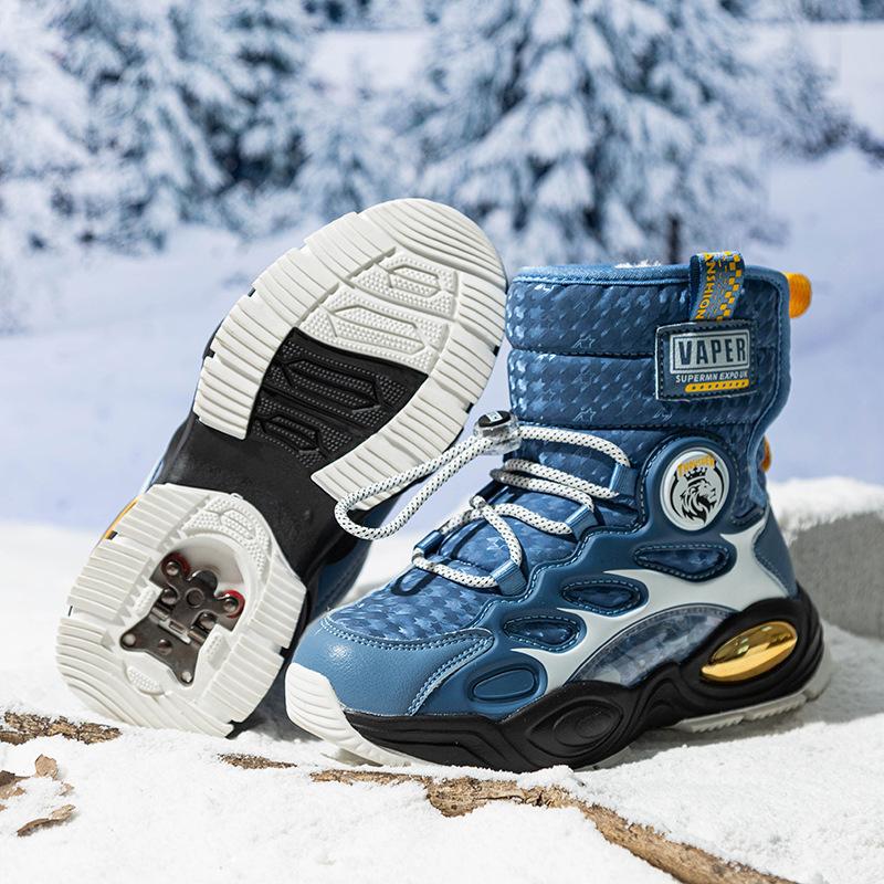 Children s cotton shoes outdoor mountaineering thermal sports shoes high-top cotton boots platform casual shoes velvet classmates 39 синій
Children s cotton shoes outdoor mountaineering thermal sports shoes high-top cotton boots platform casual shoes velvet classmates 39 синій