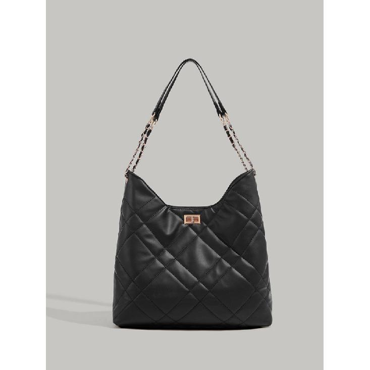 Vintage Underarm Bag for Women 2024 Autumn New Fashion Large Capacity Quilted Tote Bag High-end Feel Single Shoulder Crossbody Bag чорний
Vintage Underarm Bag for Women 2024 Autumn New Fashion Large Capacity Quilted Tote Bag High-end Feel Single Shoulder Crossbody Bag чорний
