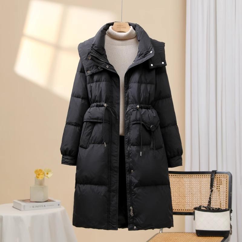 2025 Winter New Down Jacket Women s Medium and Long Over-knee Thickened Hooded Skinny Waist White Duck Down Jacket S recommends within 62.5 kg
2025 Winter New Down Jacket Women s Medium and Long Over-knee Thickened Hooded Skinny Waist White Duck Down Jacket S recommends within 62.5 kg