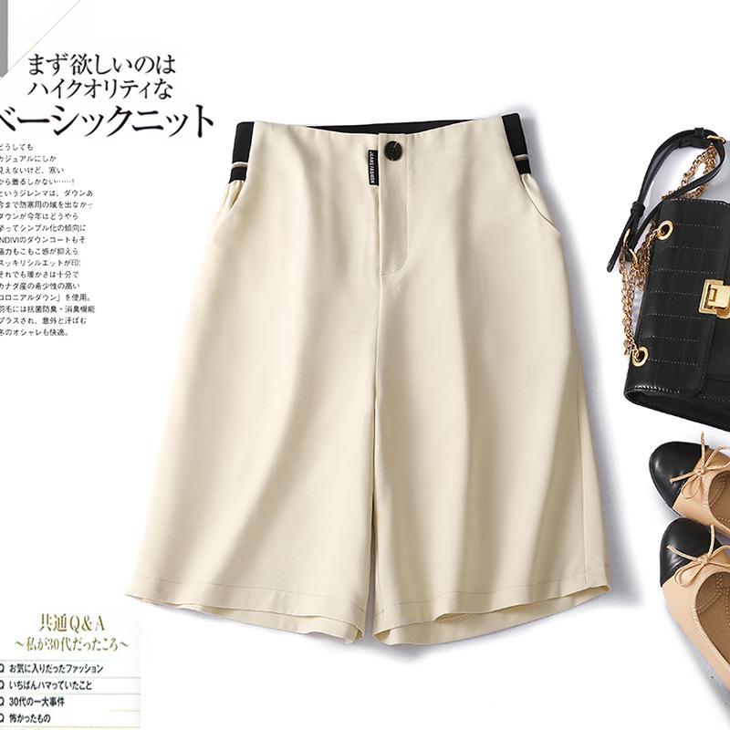 Летние однотонные широкие брюки-шорты женские брюки-пять четвертей 2XL абрикосовый
Летние однотонные широкие брюки-шорты женские брюки-пять четвертей 2XL абрикосовый