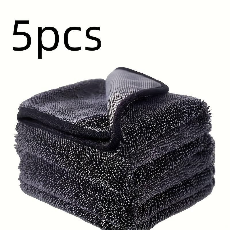 5 Pack Polyester Cleaning Cloths,Ultra Soft Lint Free Reusable Towels for Car Detailing,Kitchen,Bathroom,Electronics,No Residue
5 Pack Polyester Cleaning Cloths,Ultra Soft Lint Free Reusable Towels for Car Detailing,Kitchen,Bathroom,Electronics,No Residue