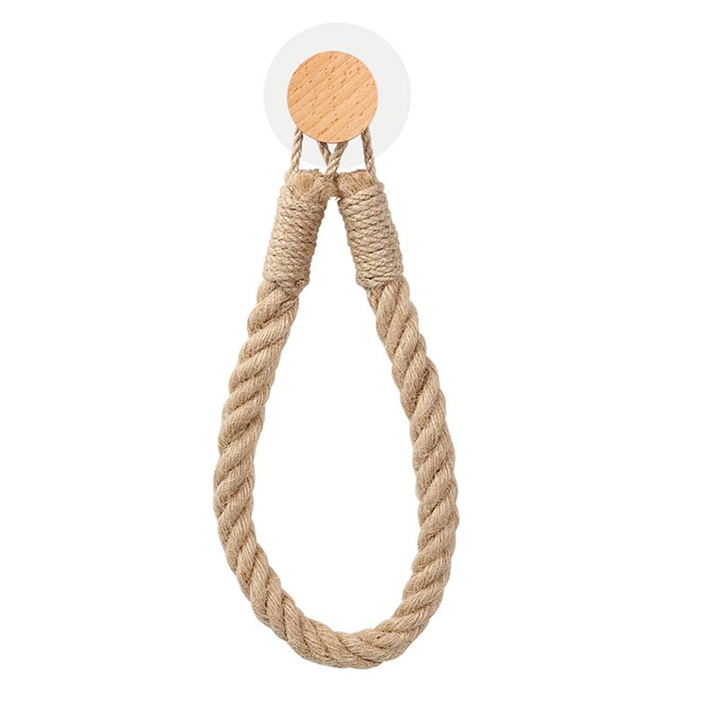 Toilet Paper Holder Towel Holder Multi-functional Bracket with Retro Design Bathroom Accessories Storage Supplies for Lavatory hemp rope stick
Toilet Paper Holder Towel Holder Multi-functional Bracket with Retro Design Bathroom Accessories Storage Supplies for Lavatory hemp rope stick