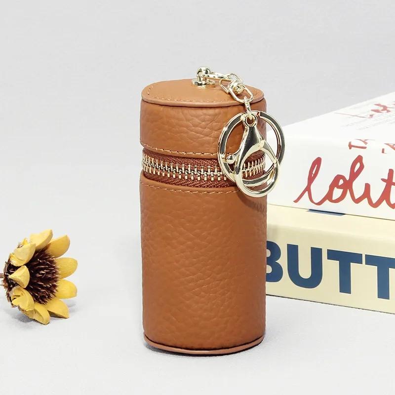 Mini Genuine Leather Lipstick Bag with Key Holder ,Fashion Women Mini Coin Purse, Car Key Chain Pendant, Cylinder Key Bag Gift
Mini Genuine Leather Lipstick Bag with Key Holder ,Fashion Women Mini Coin Purse, Car Key Chain Pendant, Cylinder Key Bag Gift