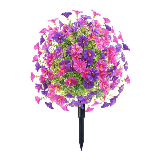 Искусственный шар Morning Glory 22 дюйма, всепогодный искусственный топиарный шар с шипом в земле, искусственные зеленые кусты, растения для наружного сада, внутреннего декора 1pc фиолетовый/красный
Искусственный шар Morning Glory 22 дюйма, всепогодный искусственный топиарный шар с шипом в земле, искусственные зеленые кусты, растения для наружного сада, внутреннего декора 1pc фиолетовый/красный