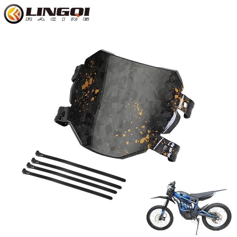 LINGQI RACING Water Transfer Carbon Fiber Front Number Plate Name Cross For Talaria Sting Light Bee X S Electric Bike Modified золотий
LINGQI RACING Water Transfer Carbon Fiber Front Number Plate Name Cross For Talaria Sting Light Bee X S Electric Bike Modified золотий